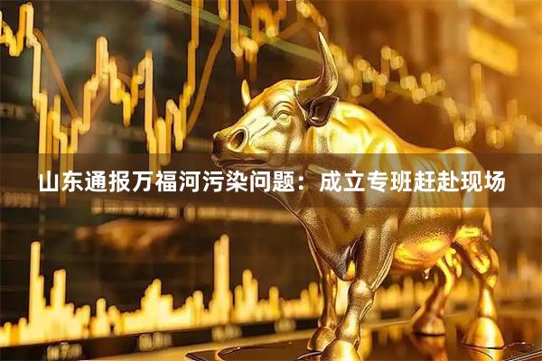 山东通报万福河污染问题：成立专班赶赴现场